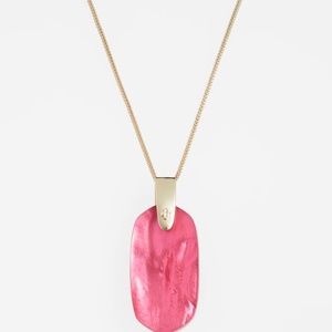 NWT~Kendra Scott~Inez 14K Plated Pendant Necklace